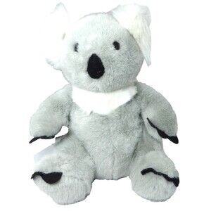 Gray Koala Bear Build A Bear Plush Toy Stuffed Animal Sitting Collectible 12"